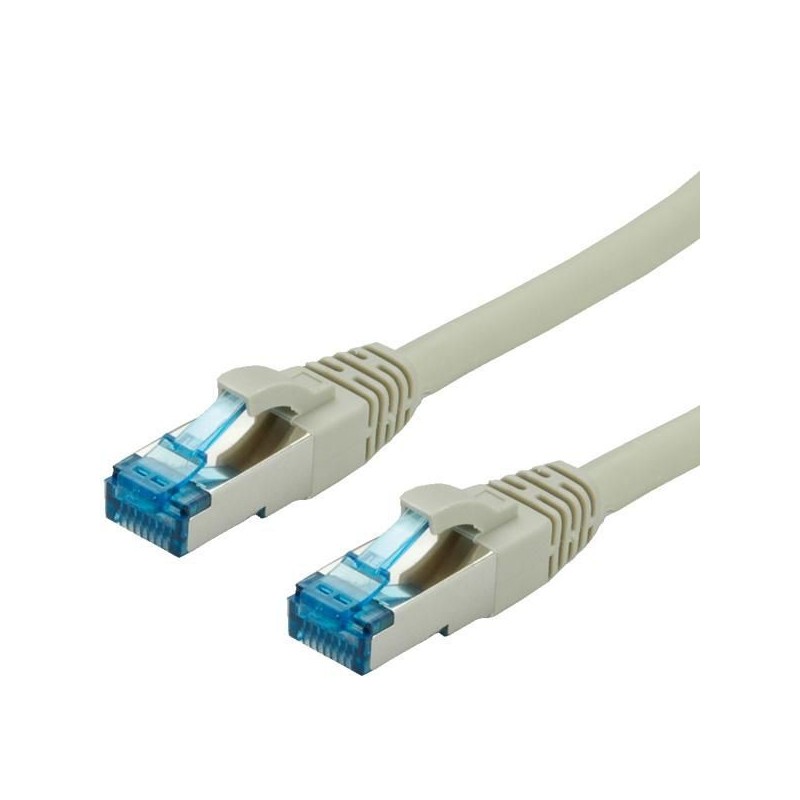 Value S/Ftp Patch Cord Cat.6A, Grey Value S/Ftp Patch Cord Cat.6A, Grey
